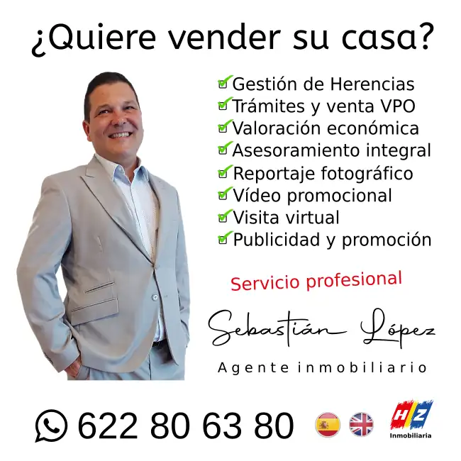 Vender mi casa es mejor con un buen profesional inmobiliario. Llame a Sebastian Lopez y compruebelo.