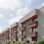 Edificios de viviendas en una zona residencial de Telde, Gran Canaria