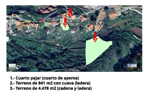 Terreno rústico en venta con cuarto y cueva en San Mateopcion-fisica-terreno